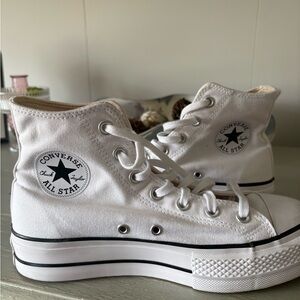 Converse Women's Classic White High-Tops